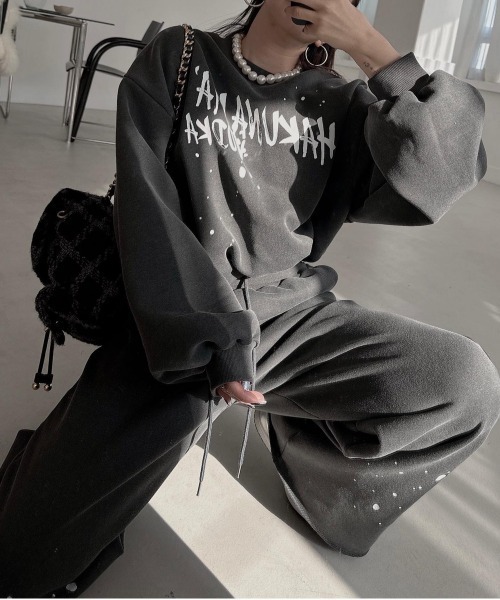 【2点SET】シルバーレイク セットアップ トレーナー＆パンツ（スウェット）｜NEW GENTLEMAN（ニュージェントルマン）