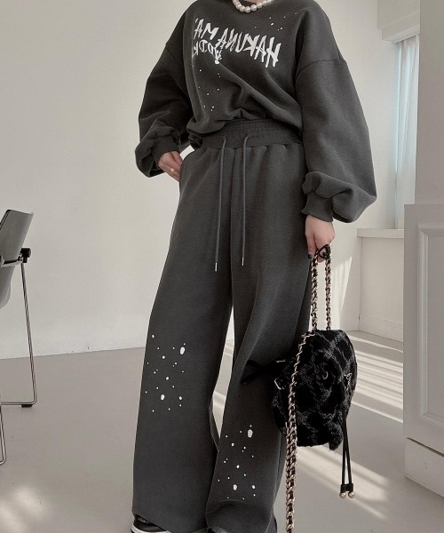 【2点SET】シルバーレイク セットアップ トレーナー＆パンツ（スウェット）｜NEW GENTLEMAN（ニュージェントルマン）