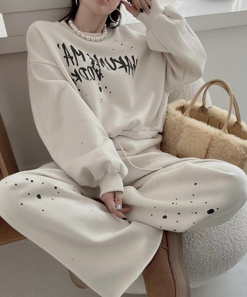 【2点SET】シルバーレイク セットアップ トレーナー＆パンツ（スウェット）｜NEW GENTLEMAN（ニュージェントルマン）