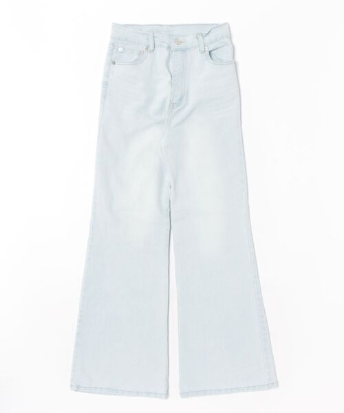 INGNI（イング）の「フレアデニムパンツ／Ａ（デニムパンツ・レディース・ブルー系その他3/ブラック/グレー/ブルー系その他5/インディゴブルー/ブルー系その他/ブルー系4・M/S）」の22枚目の写真