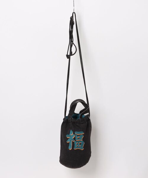 HOUSTON(ヒューストン)の「HOUSTON / EMB DENIM EFFECT BAG / 6880 / 6881(ショルダーバッグ・レディース・ブラック/ブラック系その他/ブルー系その他3/ブラック系その他2/ブラック系その他3/ブルー系その他2/ブルー系その他/ブルー系その他4・ONESIZE)」の12枚目の写真