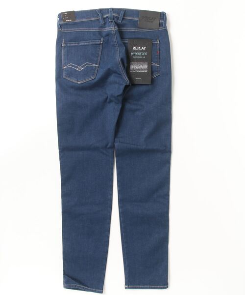 REPLAY（リプレイ）の「スリムフィットANBASS Hyperflex Eco Plusデニム（デニムパンツ・メンズ・ダークブルー・W31xL32/W33xL32/W28xL32/W30xL32/W32xL32/W34xL32/W36xL32/W29xL32）」の7枚目の写真