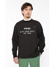 【誠実】 PING（ピン）の「【PING サライテック APPAREL】ダブルジャージ メンズウェア