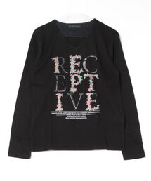 《in the attic》Vネック/RECEPTIVE/LS-T