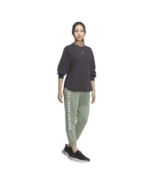 adidas(アディダス)の「アディダス adidas ワード スウェットパンツ(スウェットパンツ・レディース・グリーン/ダークグレー・S/M/L)」の11枚目の写真