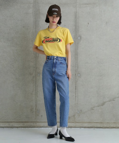 NEEDBY heritage(ニードバイヘリテージ)の「(NEEDBY heritage)リサ(デニムパンツ・レディース・ブルー・24inch/25inch/26inch)」の2枚目の写真