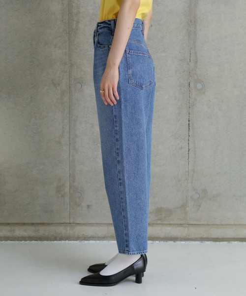 NEEDBY heritage(ニードバイヘリテージ)の「(NEEDBY heritage)リサ(デニムパンツ・レディース・ブルー・24inch/25inch/26inch)」の5枚目の写真