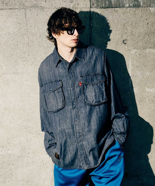 うる⭐︎Glam Lips グラデストーン DENIM シャツ うる様専用⭐︎Glam Lips グラデストーン DENIM シャツの通販はau PAY