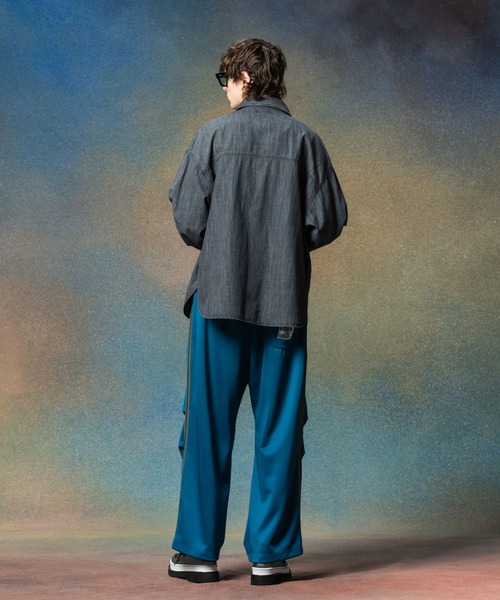 glamb(グラム)の「All Time Denim Shirt / オールタイムデニムシャツ(シャツ/ブラウス・メンズ・インディゴブルー/ブラック・S/M/L)」の6枚目の写真