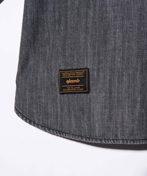 glamb(グラム)の「All Time Denim Shirt / オールタイムデニムシャツ(シャツ/ブラウス・メンズ・インディゴブルー/ブラック・S/M/L)」の19枚目の写真