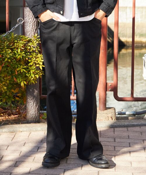 BEN DAVIS(ベンデイビス)の「【BEN DAVIS(ベンデイビス)】EXTRA WIDE PANTS / エクストラ ワイドパンツ センタープレス カツラギ(その他パンツ・メンズ・チャコール/ベージュ/ネイビー/ブラウン/ブラック/アイボリー・SMALL/MEDIUM/LARGE/X-LARGE)」の16枚目の写真