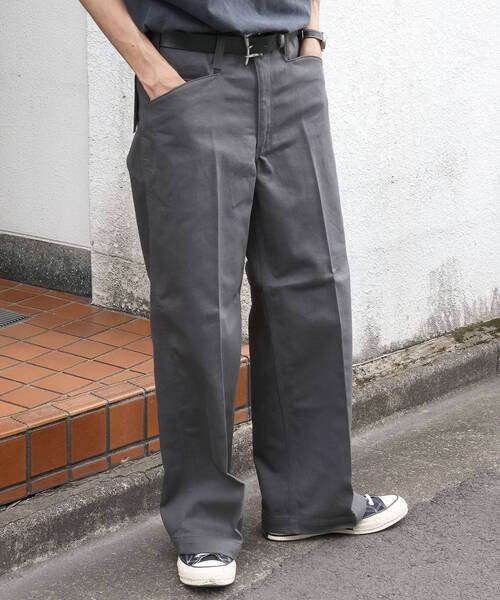 BEN DAVIS(ベンデイビス)の「【BEN DAVIS(ベンデイビス)】EXTRA WIDE PANTS / エクストラ ワイドパンツ センタープレス カツラギ(その他パンツ・メンズ・チャコール/ベージュ/ネイビー/ブラウン/ブラック/アイボリー・SMALL/MEDIUM/LARGE/X-LARGE)」の21枚目の写真