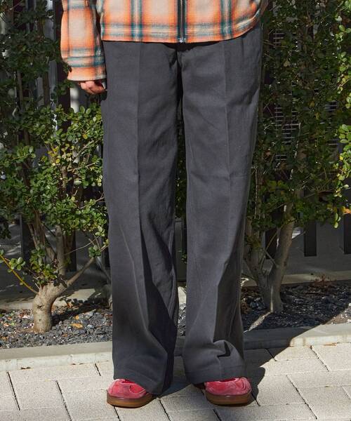 BEN DAVIS(ベンデイビス)の「【BEN DAVIS(ベンデイビス)】EXTRA WIDE PANTS / エクストラ ワイドパンツ センタープレス カツラギ(その他パンツ・メンズ・チャコール/ベージュ/ネイビー/ブラウン/ブラック/アイボリー・SMALL/MEDIUM/LARGE/X-LARGE)」の10枚目の写真