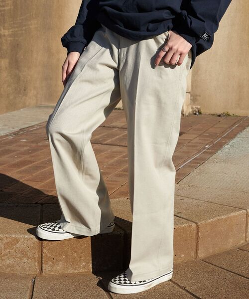 BEN DAVIS(ベンデイビス)の「【BEN DAVIS(ベンデイビス)】EXTRA WIDE PANTS / エクストラ ワイドパンツ センタープレス カツラギ(その他パンツ・メンズ・チャコール/ベージュ/ネイビー/ブラウン/ブラック/アイボリー・SMALL/MEDIUM/LARGE/X-LARGE)」の14枚目の写真
