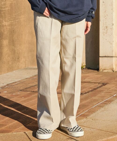 BEN DAVIS(ベンデイビス)の「【BEN DAVIS(ベンデイビス)】EXTRA WIDE PANTS / エクストラ ワイドパンツ センタープレス カツラギ(その他パンツ・メンズ・チャコール/ベージュ/ネイビー/ブラウン/ブラック/アイボリー・SMALL/MEDIUM/LARGE/X-LARGE)」の17枚目の写真