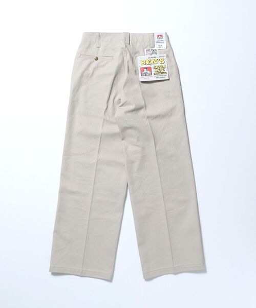 BEN DAVIS（ベンデイビス）の「【BEN DAVIS（ベンデイビス）】EXTRA WIDE PANTS / エクストラ ワイドパンツ センタープレス カツラギ（その他パンツ・メンズ・チャコール/ベージュ/ネイビー/ブラウン/ブラック/アイボリー・SMALL/MEDIUM/LARGE/X-LARGE）」の14枚目の写真