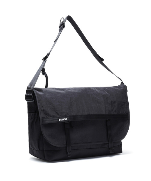 CHROME（クローム）の「［ CHROME / クローム ］COURIER FLAP MSNGR 20L / クーリエ フラップ メッセンジャー 20L 耐水（メッセンジャーバッグ・メンズ・ブラック/グレー・FREE）」の10枚目の写真