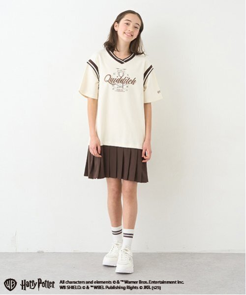 pom ponette junior（ポンポネットジュニア）の「【Harry Potter】プリーツドッキングワンピース（ワンピース・キッズ・ネイビー/アイボリー・L/M/S/LL）」の17枚目の写真