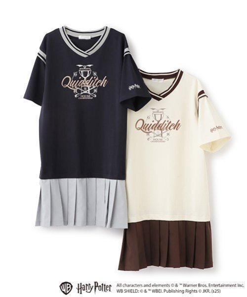 pom ponette junior（ポンポネットジュニア）の「【Harry Potter】プリーツドッキングワンピース（ワンピース・キッズ・ネイビー/アイボリー・L/M/S/LL）」の14枚目の写真