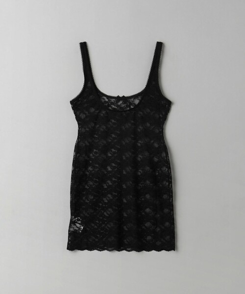 PROVOKE （プロヴォーク）の「＜provoke＞レース キャミソール ワンピース（ワンピース・レディース・ブラック・FREE）」の2枚目の写真