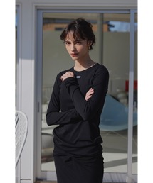 ALEXIA STAM | Wellness Crew Neck Long Sleeve Tee /ウェルネスロンT(Tシャツ/カットソー)