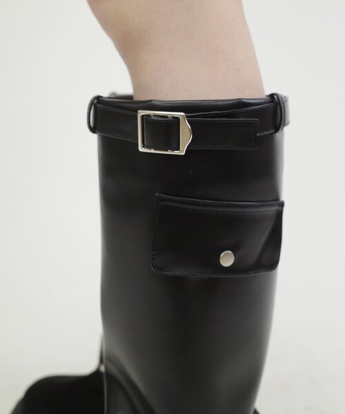 ◆【NEW】スタッド ベルト ショートブーツ 2色 803245a9d210a945ccb6483826adbe