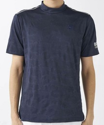 FILA GOLF/フィラ ゴルフ ゴルフウェア メッシュ エコ ハイネック 半袖 シャツ Tシャツ