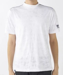 FILA GOLF/フィラ ゴルフ ゴルフウェア メッシュ エコ ハイネック 半袖 シャツ Tシャツ