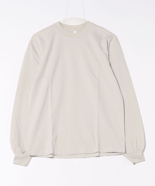 ARCHIVER(アーカイバ)の「【RS】【LOS ANGELES APPAREL】LA APPAREL 6.5oz GARMENT DYED CREW L/S TEE - 6.5オンス ガーメントダイ クルーネックTシャツ長袖(Tシャツ/カットソー・メンズ・グリーン/ブラック/グレー/ブルー/オレンジ・X-LARGE/LARGE/SMALL)」の3枚目の写真