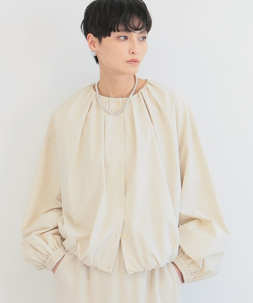 半袖オーバーサイズブラウス　BARNYARDSTORM BARNYARDSTORM / 半袖Tブラウス 【JAPAN FABRIC】【『VERY