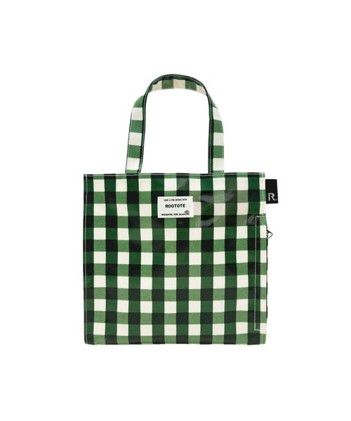 ROOTOTE（ルートート）の「ルートート / SN.スクエア.ラミネート-Q（トートバッグ・レディース・グリーン系その他/ブルー系その他/イエロー系その他/ピンク系その他・FREE）」の2枚目の写真