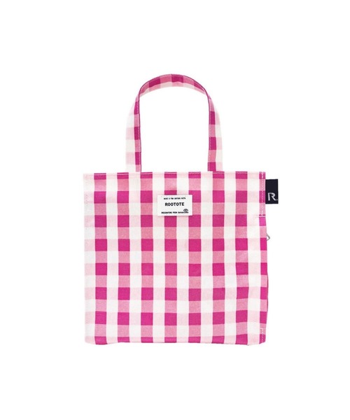 ROOTOTE（ルートート）の「ルートート / SN.スクエア.ラミネート-Q（トートバッグ・レディース・グリーン系その他/ブルー系その他/イエロー系その他/ピンク系その他・FREE）」の4枚目の写真