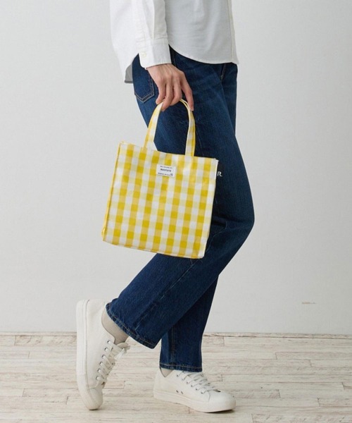 ROOTOTE（ルートート）の「ルートート / SN.スクエア.ラミネート-Q（トートバッグ・レディース・グリーン系その他/ブルー系その他/イエロー系その他/ピンク系その他・FREE）」の6枚目の写真