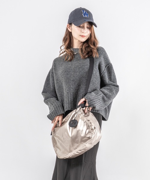 Jack Gomme（ジャックゴム）の「【JACK GOMME/ジャックゴム】ショルダーバッグ　メッセンジャー　MAEL（ショルダーバッグ・レディース・ホワイト/ゴールド/ブラック/カーキ/ブラウン/イエロー/ライトブルー/アイボリー・FREE）」の16枚目の写真