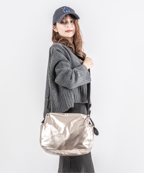 Jack Gomme（ジャックゴム）の「【JACK GOMME/ジャックゴム】ショルダーバッグ　メッセンジャー　MAEL（ショルダーバッグ・レディース・ホワイト/ゴールド/ブラック/カーキ/ブラウン/イエロー/ライトブルー/アイボリー・FREE）」の17枚目の写真