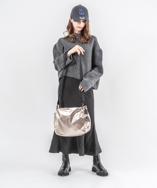 Jack Gomme（ジャックゴム）の「【JACK GOMME/ジャックゴム】ショルダーバッグ　メッセンジャー　MAEL（ショルダーバッグ・レディース・ホワイト/ゴールド/ブラック/カーキ/ブラウン/イエロー/ライトブルー/アイボリー・FREE）」の20枚目の写真