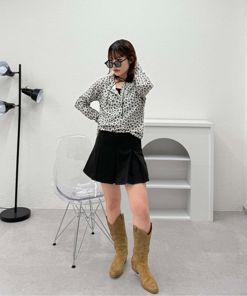 セール】ワイドプリーツミニスカート（スカート）｜sedacle girl