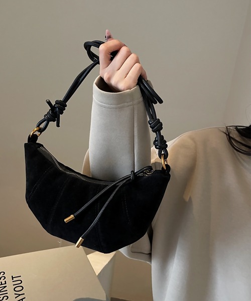 blackdia ocean(ブラックダイヤオーシャン)の「blackdia ocean 三日月型ミニショルダーバッグ(ショルダーバッグ・レディース・ブラウン/ブラック・FREE)」の9枚目の写真