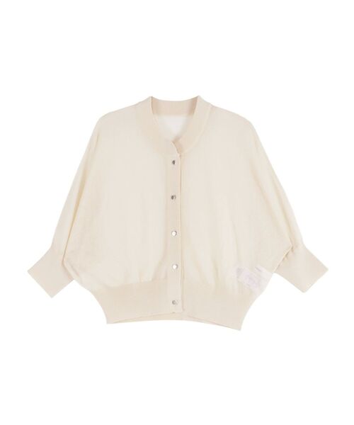 LAGUNAMOON（ラグナムーン）の「シアーニットカーディガン（カーディガン/ボレロ・レディース・ブラック/アイボリー/ブラウン・FREE）」の20枚目の写真