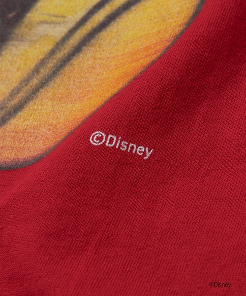 Disney(ディズニー)の「MICKEY MOUSE / T-SHIRT(Tシャツ/カットソー・メンズ・ブラック/ホワイト/レッド・S/M/L/XL)」の7枚目の写真