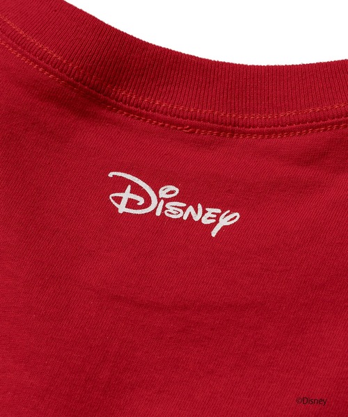 Disney(ディズニー)の「MICKEY MOUSE / T-SHIRT(Tシャツ/カットソー・メンズ・ブラック/ホワイト/レッド・S/M/L/XL)」の9枚目の写真