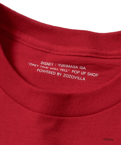 Disney(ディズニー)の「MICKEY MOUSE / T-SHIRT(Tシャツ/カットソー・メンズ・ブラック/ホワイト/レッド・S/M/L/XL)」の8枚目の写真