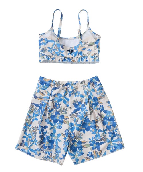 ROXY（ロキシー）の「MINI ARTSY FLORAL/ロキシーキッズラッシュTシャツ付き水着3点セット（水着・キッズ・ホワイト/ピンク・120/130/150/100/110）」の5枚目の写真