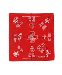 A&F（エーアンドエフ）の「【MADE IN USA】The Printed Image プリンティッドイメージ ネイチャープリントバンダナ（バンダナ/スカーフ）」