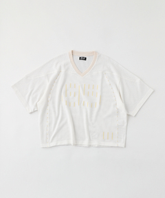 セール】ボイルスクエアエンブロイダリー パフスリーブブラウス