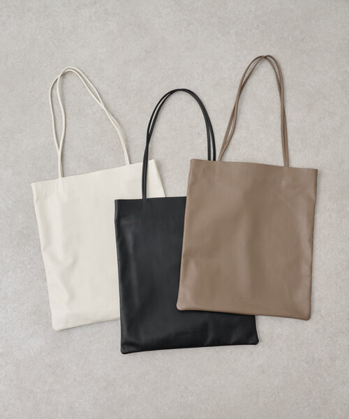 BEARDSLEY（ビアズリー）の「《MODERN WEAVING》レザートートバッグ（トートバッグ・レディース・モカ/ブラック/アイボリー・FREE）」の7枚目の写真