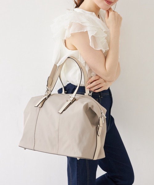 もに！　　　　　＊チェックボストンバッグ　2WAY ショルダー◎10270 セール】【forksy.】2wayスクエアワイドボストンバック