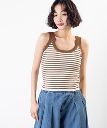 50％OFF】SHINZONE（シンゾーン） マルチボーダータンクトップ