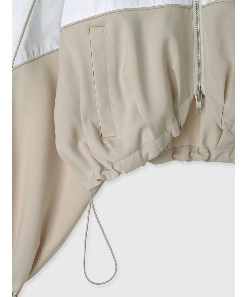 セール】スイッチングバイカラーブルゾン（ブルゾン）｜EIMY ISTOIRE