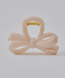 Chico | プレート付きリボンヘアクリップ(バレッタ/ヘアクリップ)